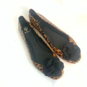 - Isola animal print flats size 7